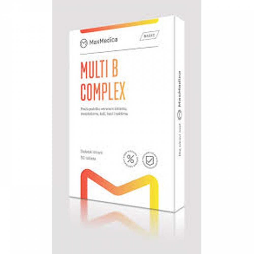 MAXMEDICA MULTI B COMPLEX Tabl A50 - Apotekamo