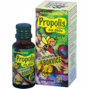 Sinefarm Propolis, bokvica + vitamin C kapi 20ml