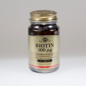 SOLGAR biotin, 100 tableta