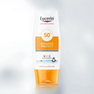 Eucerin Sun Losion za zaštitu osetljive dečje kože od sunca SPF 50+ 150 ml