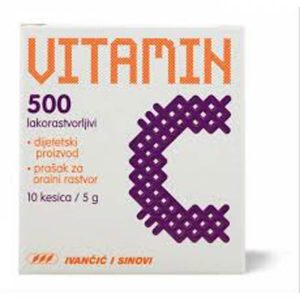 Vitamin C, 10 kesica, 500mg