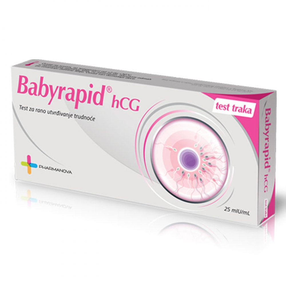 Pharmanova Baby rapid HCG traka