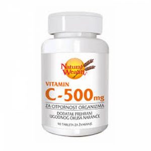 Natural Wealth C-500 tablete za žvakanje