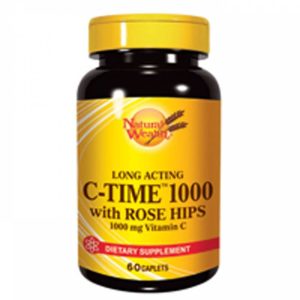 Natural Wealth C-TIME, 1000 mg, 60 kapsula