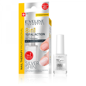 Eveline nail therapy 8u1 silver shine