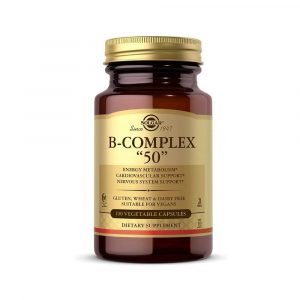 Solgar vitamin b50, 100 kapsula