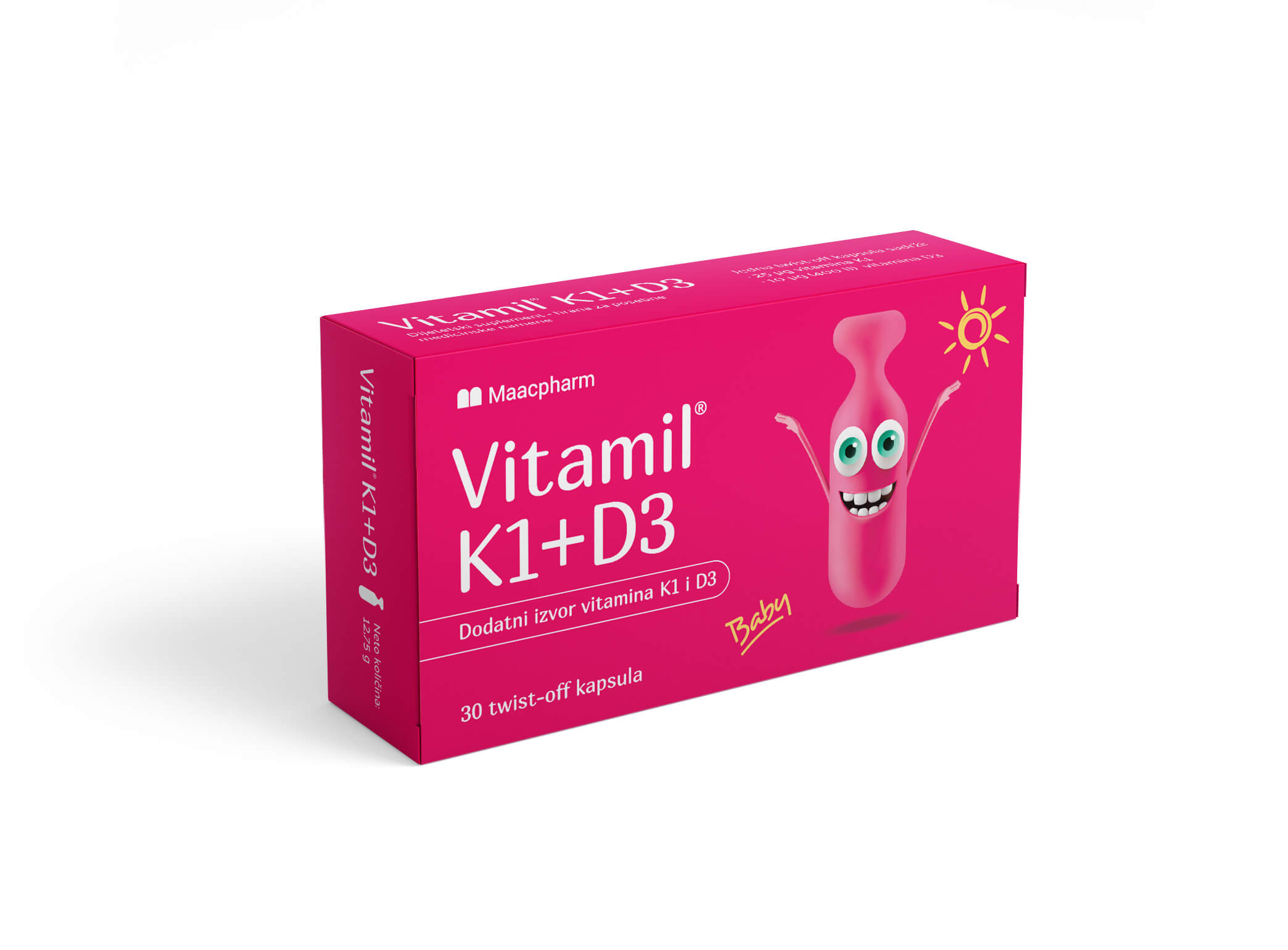 Vitamil K1+D3 Proizvod za posebnu medicinsku namenu.