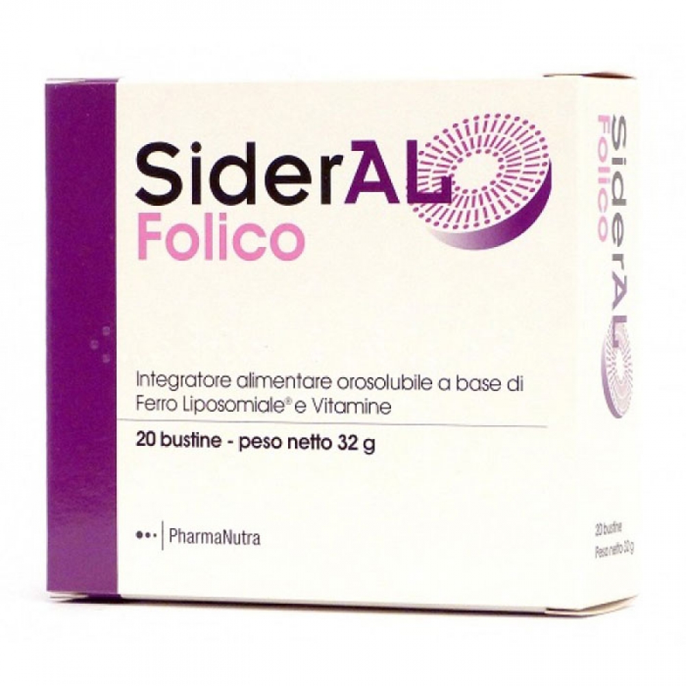 SiderAL Folico, 20 kesica