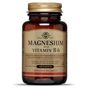 Solgar magnezijum sa vitaminom B6, 100 tableta