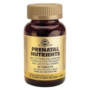 Solgar Prenatal, 60 tableta