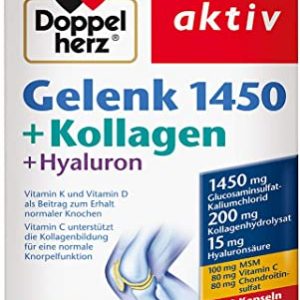 DH AKTIV Gelenk 1450, kolagen i hijaluron, 40 kapsula