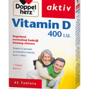 DH aktiv, vitamin D, 400 I.J, 45 tableta