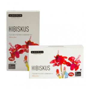 Čaj od cveta hibiskusa, Adonis, 20 filter vrećica