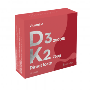 Vitamini D3 i K2, 20 kesica