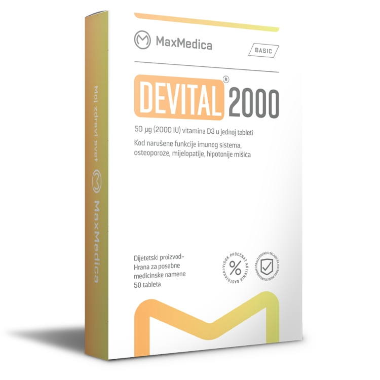 Maxmedica Devital 2000, 50 tableta