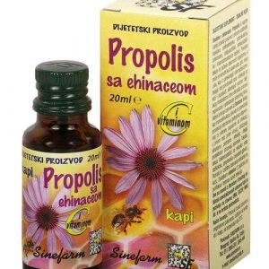 Sinefarm kapi od propolisa sa vitaminom C i ehinaceom, 20ml