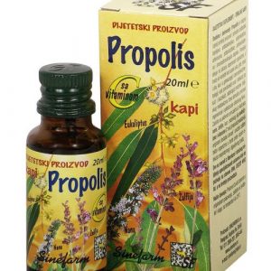 SINEFARM Propolis kapi sa nanom, žalfijom, eukaliptusom i vitaminom C, 20ml