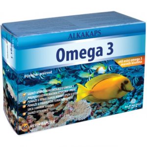 Alkakaps omega 3, 60 x 500mg