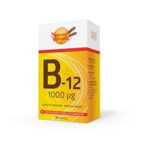 NATURAL WEALTH vitamin B12, 50 tableta, 1000mg