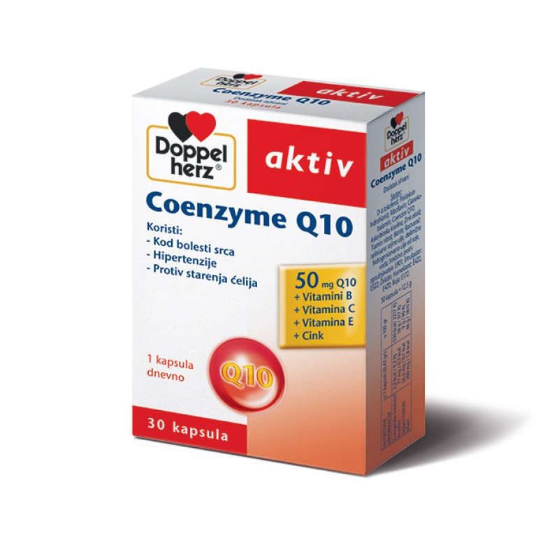 DH AKTIV Koenzim Q10, 30 kapsula