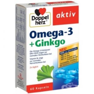 DH Aktiv, omega-3 + ginko, 60 kapsula