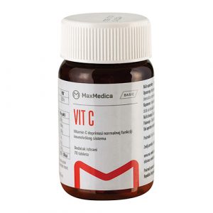 MAXMEDICA vitamin C, 70 tableta