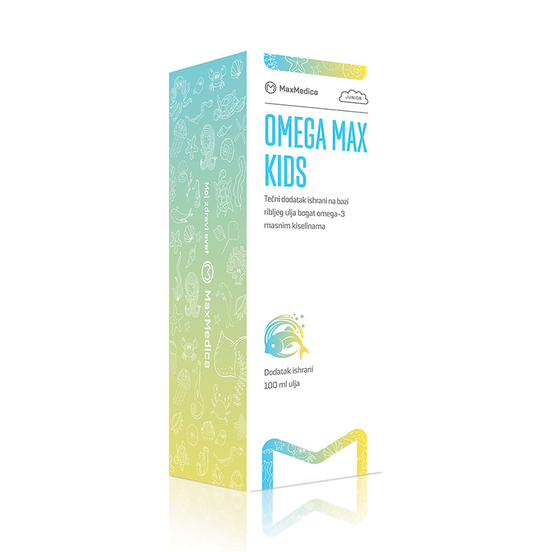 Maxmedica Omega Max kids ulje, 100ml
