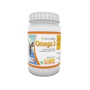 Omega 3, 1000mg + vitamin E, 10mg, 30 kapsula