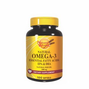 Natural Wealth natural omega-3, 100 gel kapsula