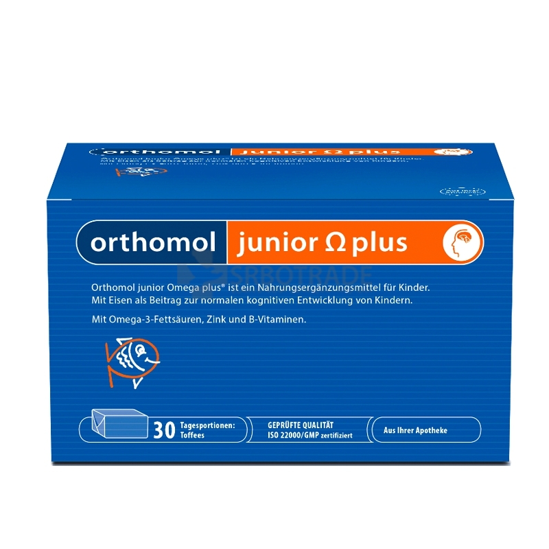 ORTHOMOL JUNIOR omega plus, 30 doza