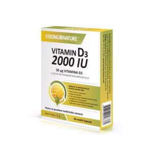 Vitamin D3, 2000 I.J, 30 kapsula