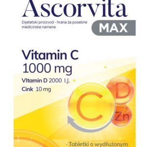 Ascorvita max, 30 tableta