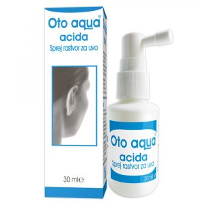 Oto aqua acida sprej za uši, 30 ml