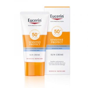 Eucerin sun krema za zaštitu osetljive kože od sunca SPF 50, 50 ml