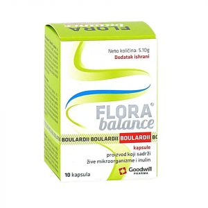 Flora Balance probiotik, 10 kapsula