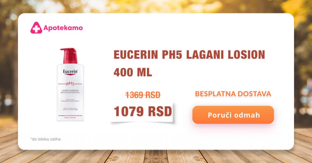 Eucerin PH5 lagani losion, 400ml