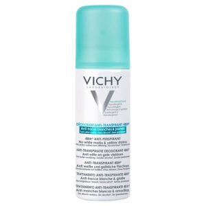 Vichy dezodorans u spreju protiv belih tragova i žutih fleka na odeći, 125ml