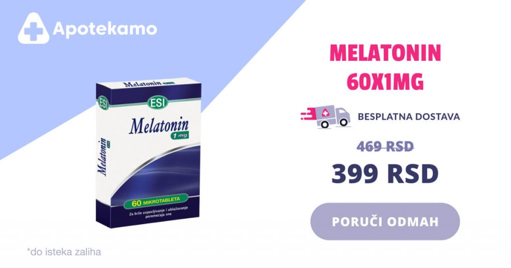 Melatonin, 60 tableta