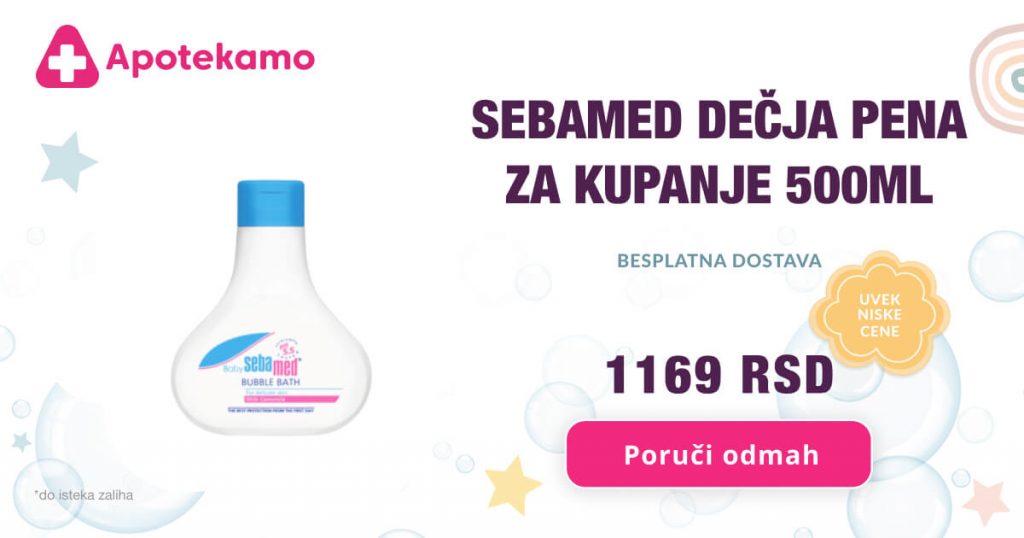 Sebamed dečija pena za kupanje, 500ml