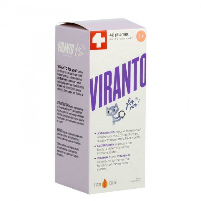 Viranto sirup, 100ml