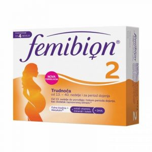 Femibion 2, 28 tableta + 28 kapsula
