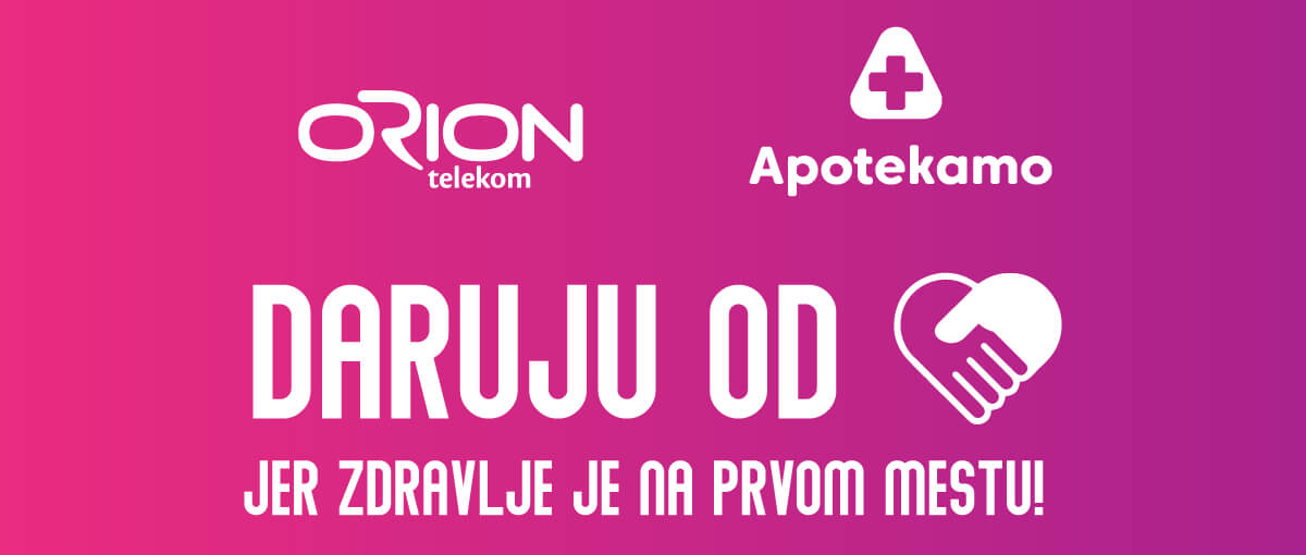 Orion Telekom i Apotekamo donacija