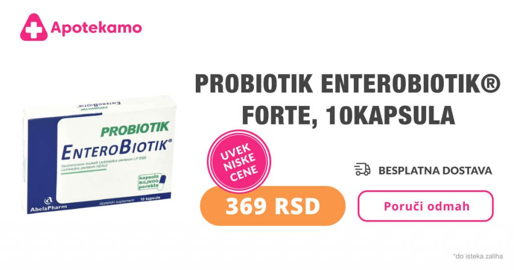 Probiotik enterobiotik forte, 10 kapsula