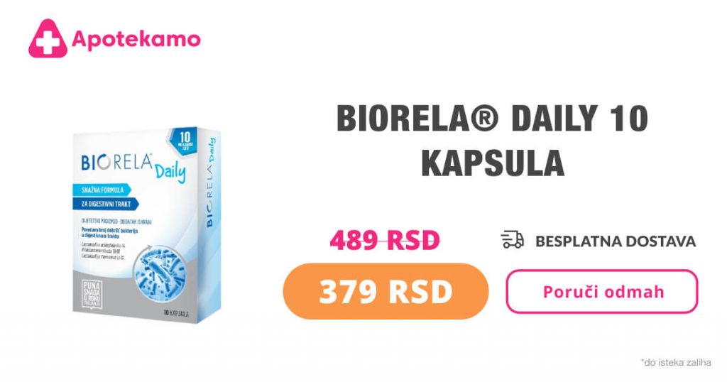 Biorela daily, 10 kapsula