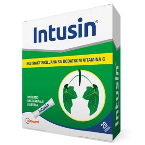 Intusin, 20 kesica protiv kašlja