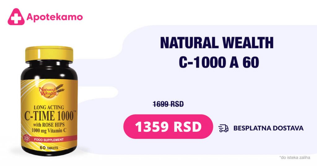 Natural Wealth C-1000, 60 tableta