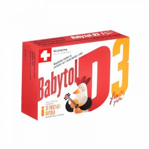 Babytol D3, 30 twist-off kapsula