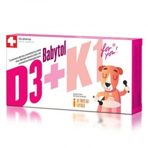 Babytol D3 + K1, 30 twist-off kapsula