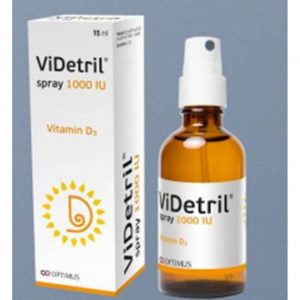 VIDETRIL sprej vitamin D3, 1000 IU, 15 ml
