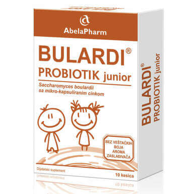 BULARDI junior probiotik, 10 kesica